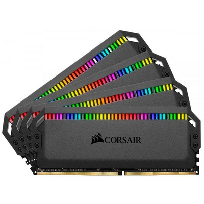 Corsair 32GB DDR4 3200MHz Kit(4x8GB) Dominator Platinum RGB Black