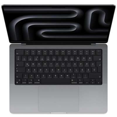 APPLE Macbook Pro 14,2" CTO M3 8C CPU/10C GPU/16GB/512GB - Space grey - HUN KB