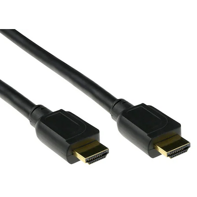 ACT HDMI High Speed premium certified v2.0 HDMI-A male - HDMI-A male cable 5m Black