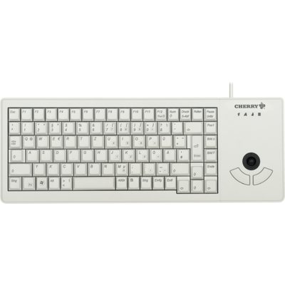 Cherry CHERRY G84-5400 XS TRACKBALL KEYBOARD USB GREY