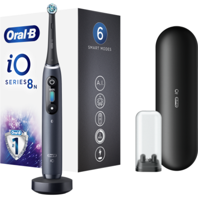 Oral-B iO8 fekete elektromos fogkefe