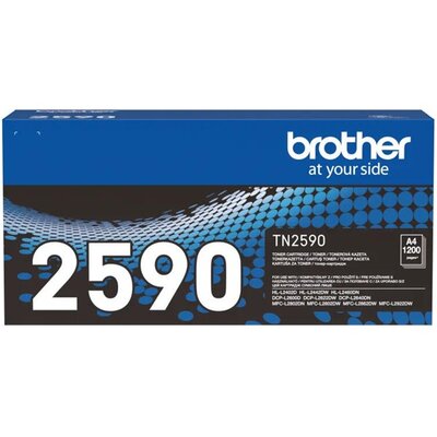 Brother Toner TN-2590, 1200 oldal, Fekete