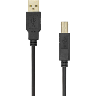 SBOX Kábel, CABLE USB A Male - USB B Male 3 m