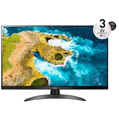 LG 27" 27TQ615S-PZ Full HD HDMI/USB/CI/WiFi/Bluetooth fekete smart monitor/TV