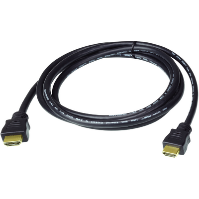 ATEN High Speed True 4K HDMI Cable with Ethernet 2m Black