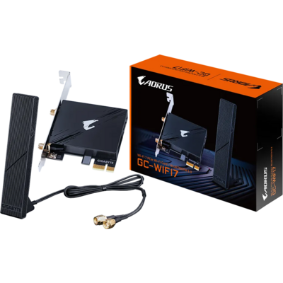 GIGABYTE Wireless Adapter PCI-Express Tri Band BE5600, GC-WIFI7