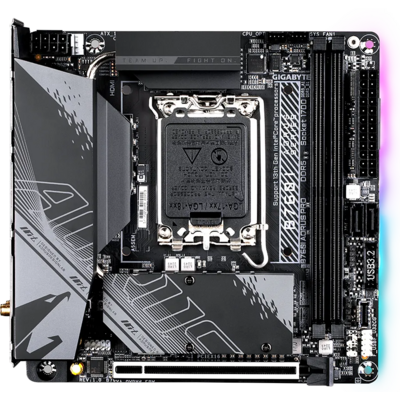 GIGABYTE Alaplap S1700 B760I AORUS PRO INTEL B760, mini-ITX