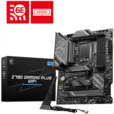 MSI Alaplap S1700 Z790 GAMING PLUS WIFI Intel Z790, ATX