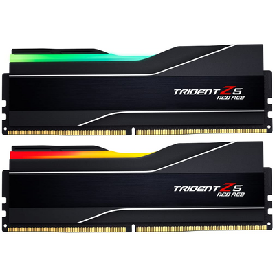 G.SKILL Memória DDR5 32GB 6000Mhz CL36 DIMM 1.35V, Trident Z5 Neo RGB AMD EXPO (Kit of 2)