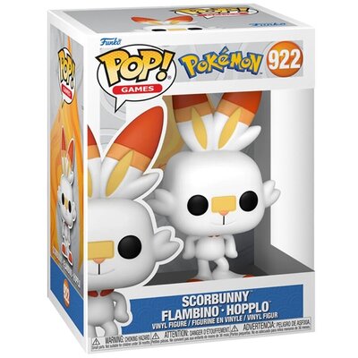 Funko POP! Games (922) Pokémon - Scorbunny figura