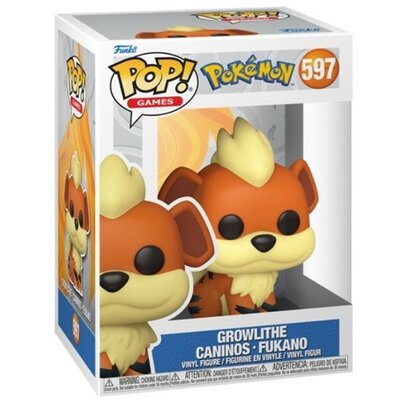 Funko POP! Games (597) Pokémon - Growlithe figura
