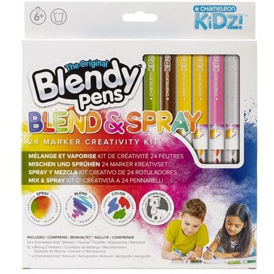 Blendy Pens Blend & Spray szett 24db filctoll