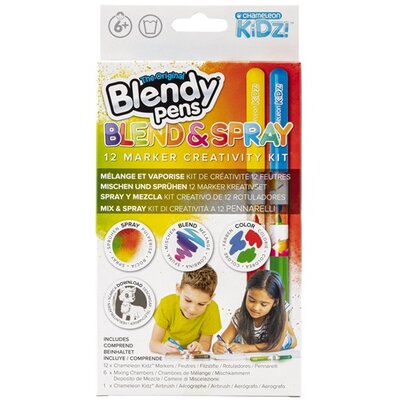 Blendy Pens Blend & Spray szett 12db filctoll