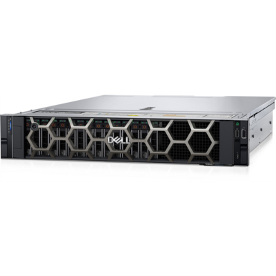 DELL ISG szerver - PE R750xs rack (16x2.5"), 1x12C S4310 2.1GHz, 2x32GB, 1x960GB RI SSD; H755, iD9 En., (1+1).