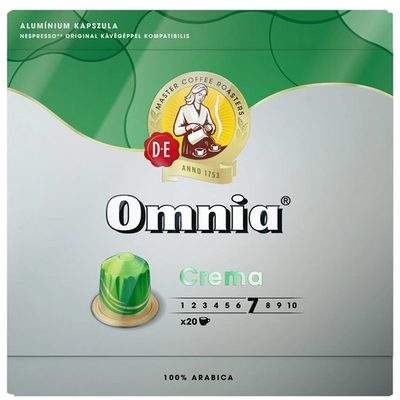 Douwe Egberts Omnia Crema NCC Nespresso kompatibilis 20 db kávékapszula