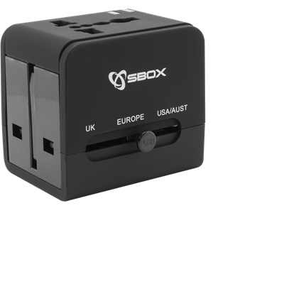 SBOX Töltő adapter, UNIVERSAL TRAVEL ADAPTER