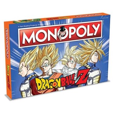 Monopoly - Dragon Ball Z - angol nyelvű társasjáték