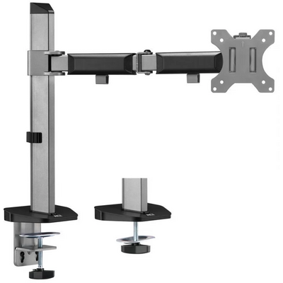 ACT AC8335 Single Monitor Arm Office 17"-32" Silver