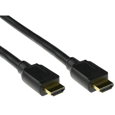 ACT HDMI High Speed premium certified v2.0 HDMI-A male - HDMI-A male cable 3m Black