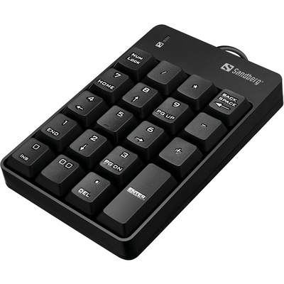 SANDBERG Billentyűzet, USB Wired Numeric Keypad