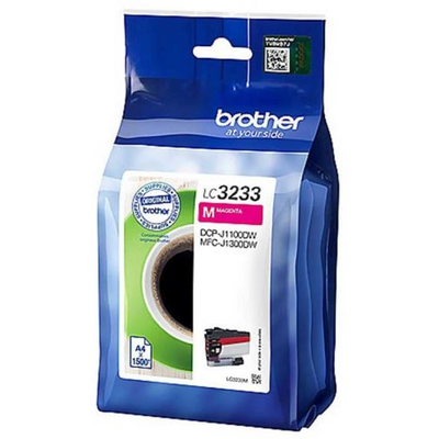 Brother LC-3233M INK CARTRIDGE MAGENTA 1500 PAGES