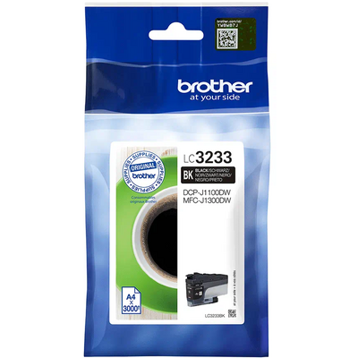 Brother LC-3233BK INK CARTRIDGE BLACK 3000 PAGES