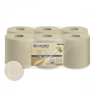 Lucart Econatural Mini Jumbo 19J 2 rétegű 12 tek/csom toalettpapír
