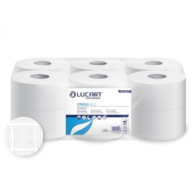 Lucart Strong Mini Jumbo 19J 2 rétegű fehér 12 tek/csom toalettpapír
