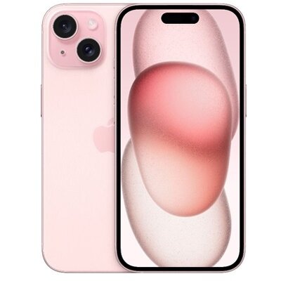 Apple iPhone 15 6,1" 5G 6/256GB pink okostelefon