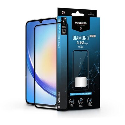 MSP MS230070 Samsung Galaxy A35 Diamond Glass Lite Edge edzett üveg képernyővédő fólia