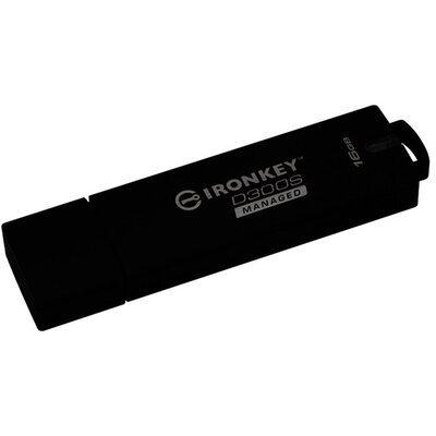 Kingston 16GB USB3.1 IronKey D300S AES 256 XTS Encrypted Managed (IKD300SM/16GB) Flash Drive