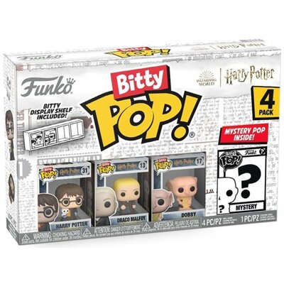 Funko Bitty POP! Harry Potter 4PK: Harry in robe w/scarf figura