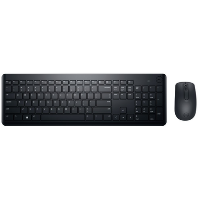 Dell Dell KM3322W Wireless Keyboard and Mouse Black UK