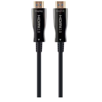 Gembird CCBP-HDMI-AOC-50M-02 Active Optical AOC High speed HDMI cable with Ethernet AOC Premium Series 50m Black