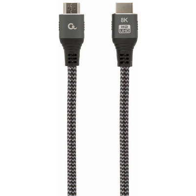 Gembird CCB-HDMI8K-1M Ultra High Speed HDMI cable with Ethernet 8K Select Plus Series 1m Grey