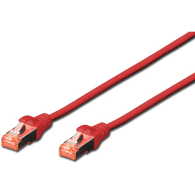 Digitus CAT6A S-FTP Patch Cable 0,25m Red