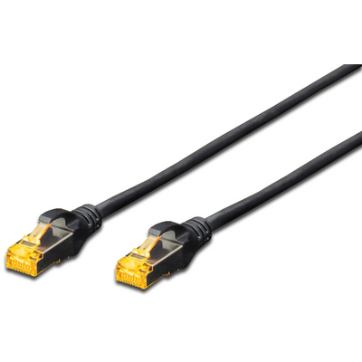 Digitus CAT6A S-FTP Patch Cable 0,25m Black