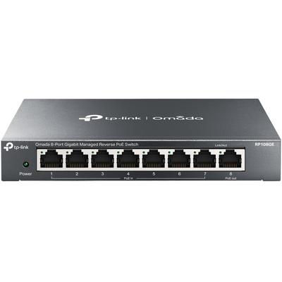 TP-Link TL-RP108GE 8-Port Gigabit Managed PoE Reverse Switch