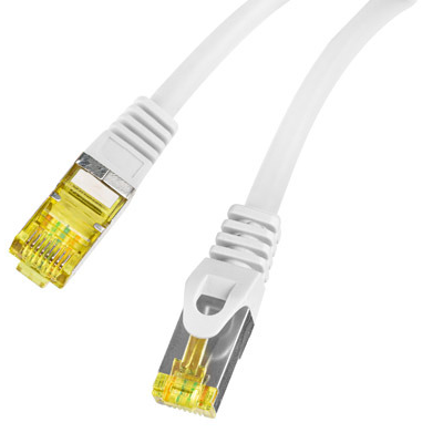 NET Patch kábel CAT.6a S/FTP LSZH 0.5m szürke, réz