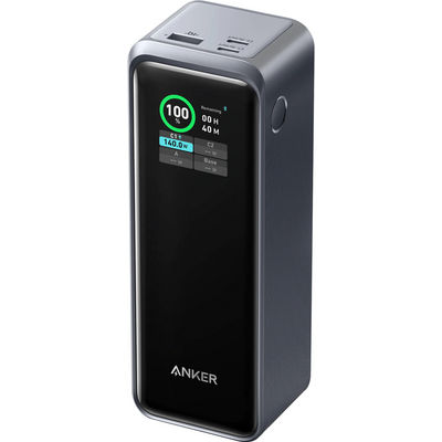 ANKER Powerbank Prime 27650mAh, 250W, 2xUSB-C Input/Output, USB-A Output, fekete - A1340011