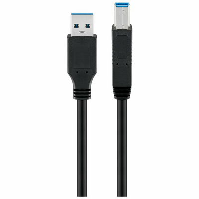 Goobay USB 3.0 printerkábel 3 m, fekete