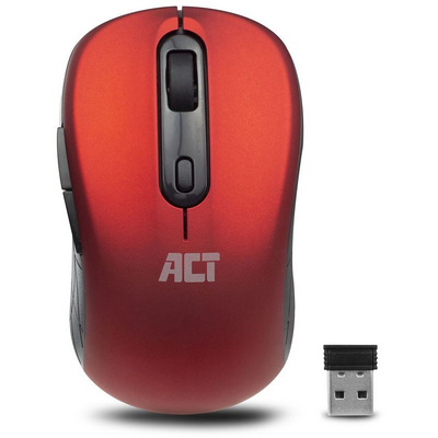 ACT AC5135 Wireless mouse Red