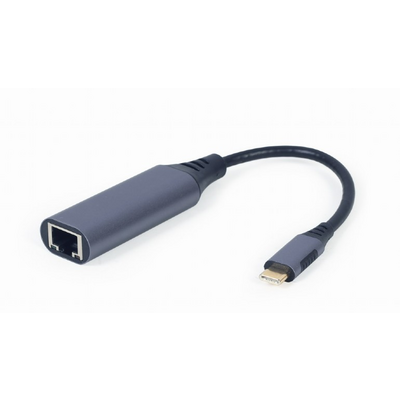 Gembird A-USB3AC-LAN-01 USB 3.1 + type-C Gigabit network adapter Space Grey