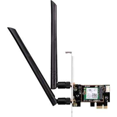 D-LINK Wireless és Bluetooth Adapter PCI-Express Dual Band AX3000, DWA-X582