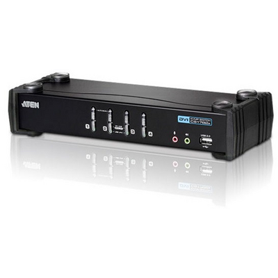 ATEN CS1764A 4-Port USB DVI/Audio KVMP Switch