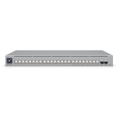 Ubiquiti USW-Pro-Max-24-PoE 16port GbE LAN PoE 8x2.5GbE Multi-Gigabit LAN PoE 2xSFP+ port L3 menedzselhető switch