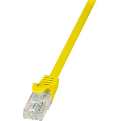 Logilink CP1037U 1m Cat5e U/UTP sárga patch kábel