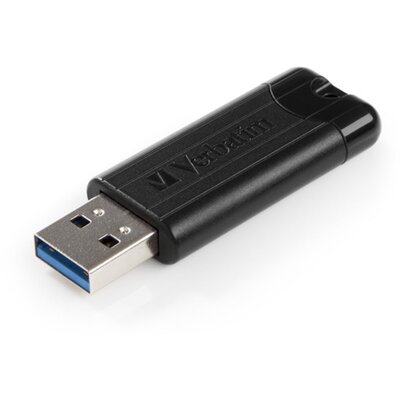Verbatim 49319 Store'n'Go PINSTRIPE 128GB USB 3.0 fekete Flash Drive