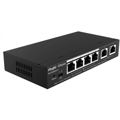 Reyee RG-ES206GC-P 6-Port Gigabit Smart Cloud Mananged PoE Switch