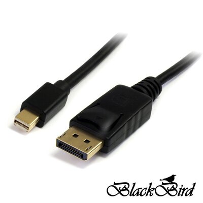 BLACKBIRD Kábel Displayport 1.2 male to Mini Displayport 1.2 male 60Hz, 2m